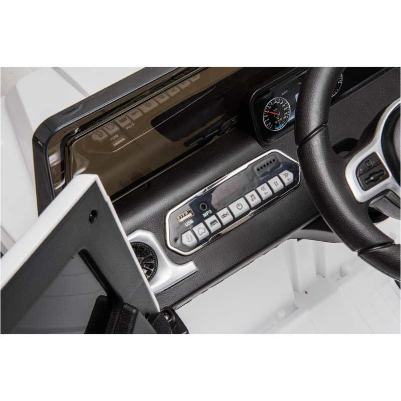 Samochód na akumulator Mercedes G500 biały