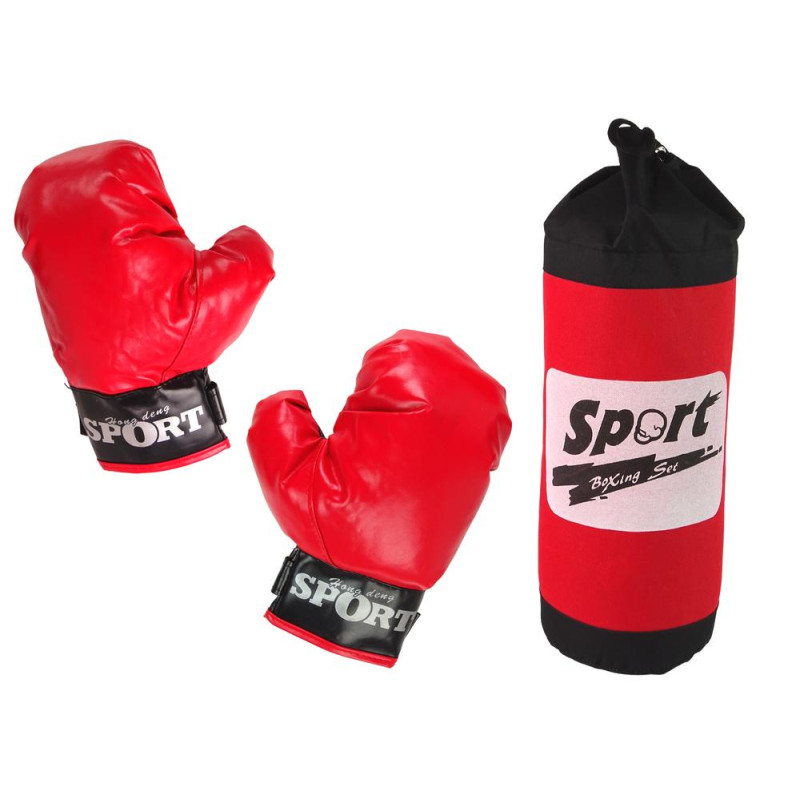 Zestaw Bokserski Worek Rękawice Bokserskie Boxing Set