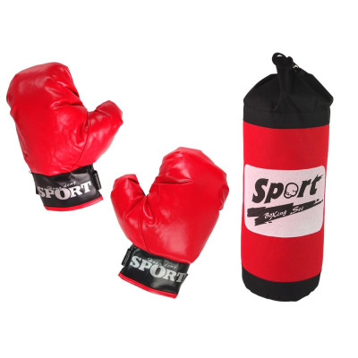 Zestaw Bokserski Worek Rękawice Bokserskie Boxing Set