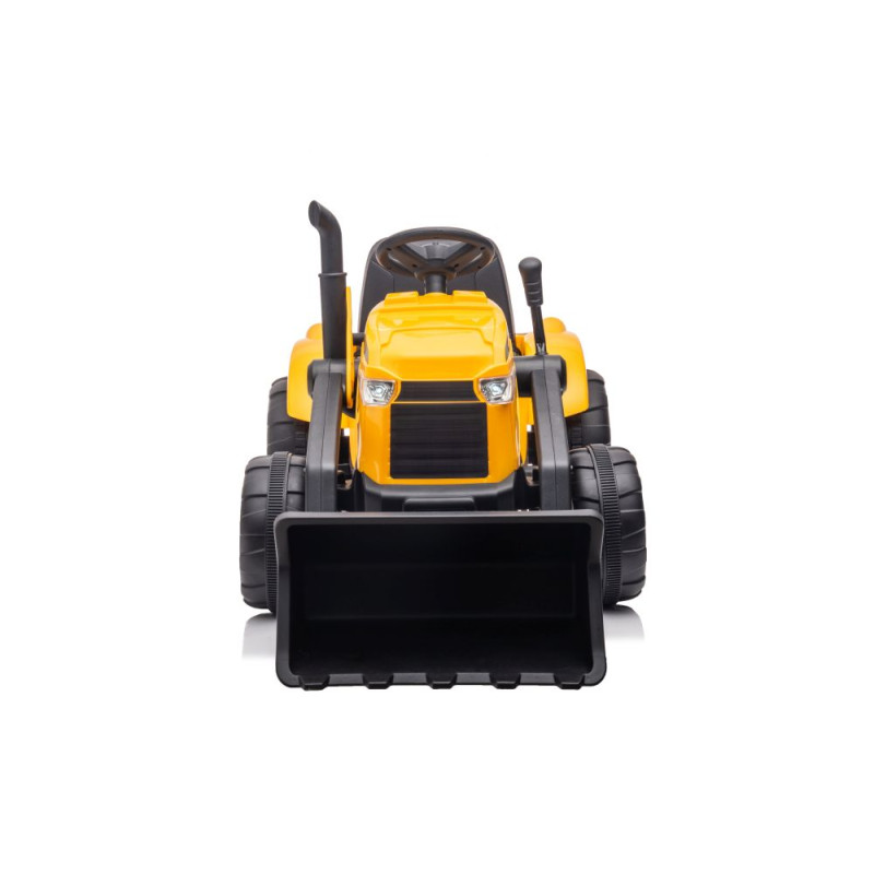 Traktor Na Akumulator Z Przyczepą S617 Żółty