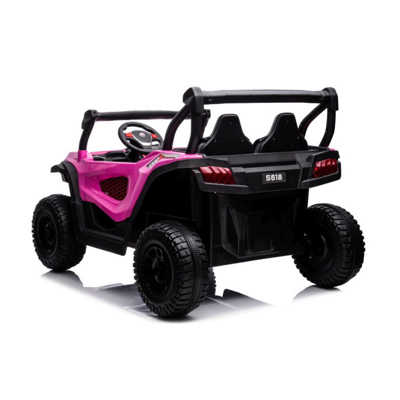 Auto Na Akumulator S618 Różowe 4x4