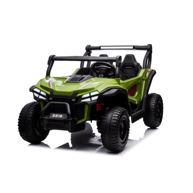 Auto Na Akumulator S618 Zielone 4x4