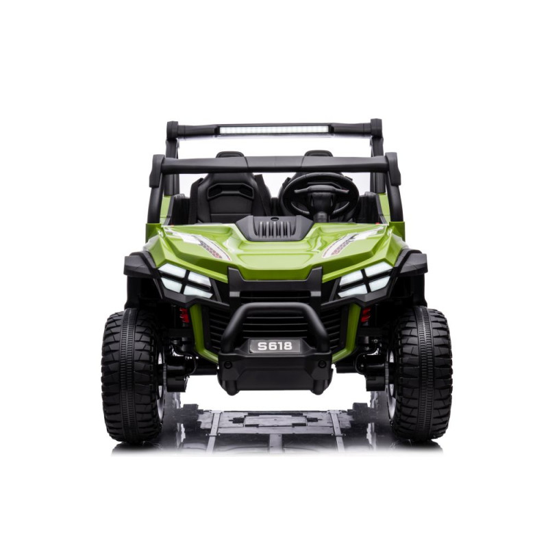 Auto Na Akumulator S618 Zielone 4x4