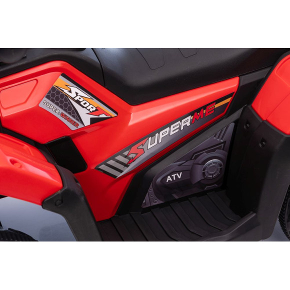Quad Na Akumulator JC915 Czerwony