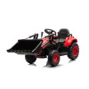 Traktor Na Akumulator Z łyżką BW-X002A Czerwony