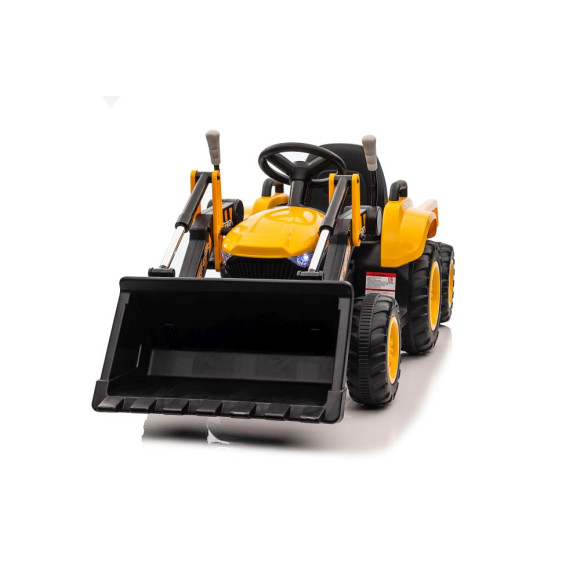 Traktor Na Akumulator Z łyżką  BW-X002A Żółty