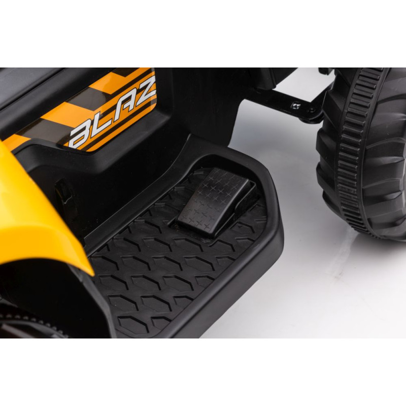 Traktor Na Akumulator Z łyżką  BW-X002A Żółty