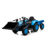Traktor Na Akumulator Z Łyżką BW-X002A Niebieski