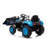 Traktor Na Akumulator Z Łyżką BW-X002A Niebieski