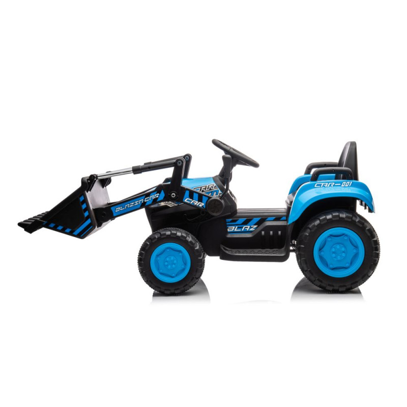 Traktor Na Akumulator Z Łyżką BW-X002A Niebieski