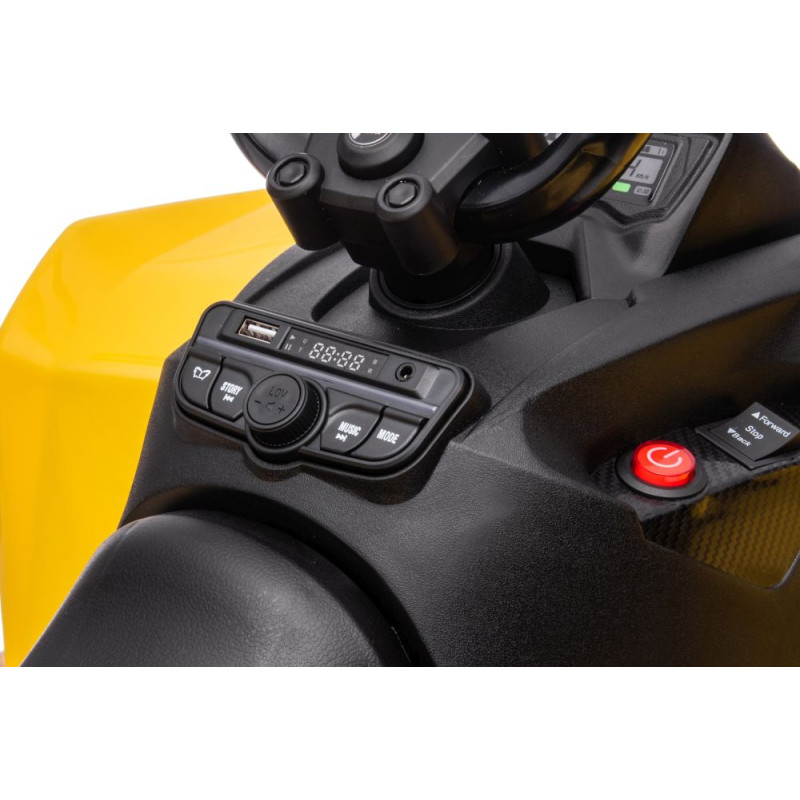 Quad Na Akumulator  CAN-AM Renegate Żółty
