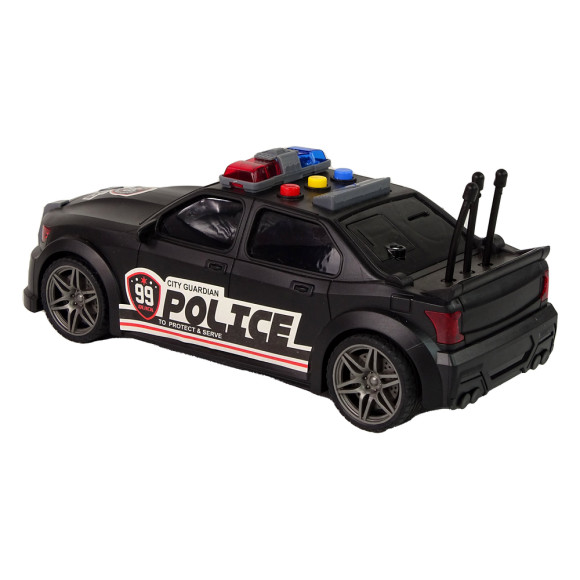 Auto Sportowe Policja 1:16 Czarny Dźwięk Auto Sportowe Policja 1:16 Czarny Dźwięk
