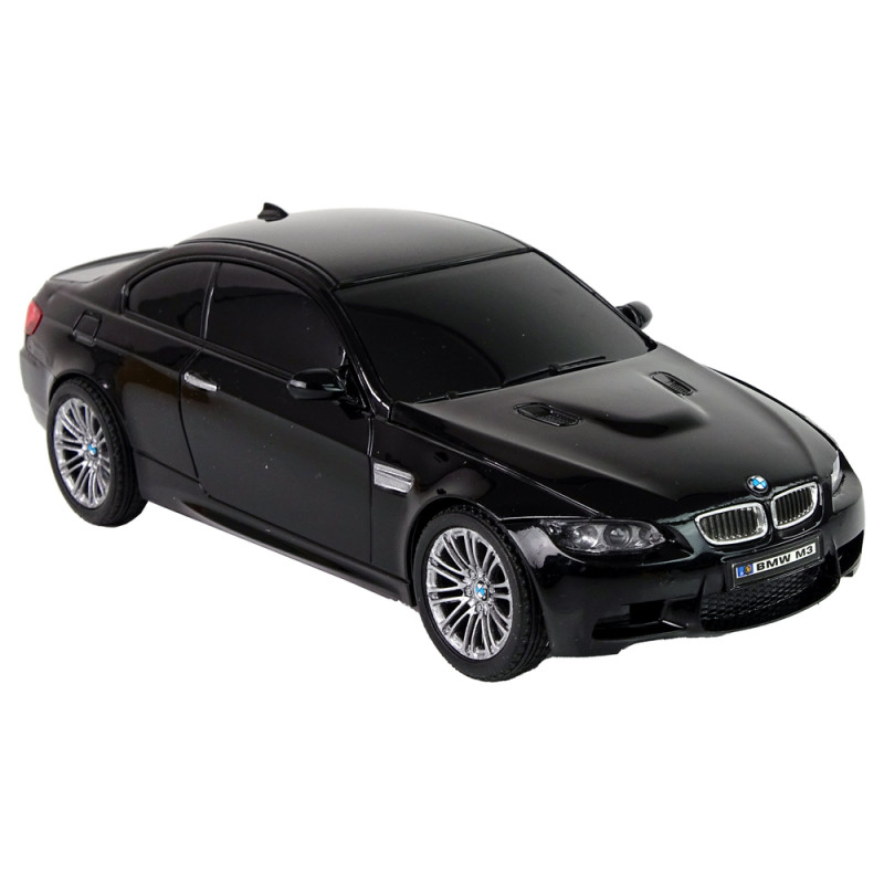 Auto R/C BMW M3 Pilot Światła 1:28 Czarne