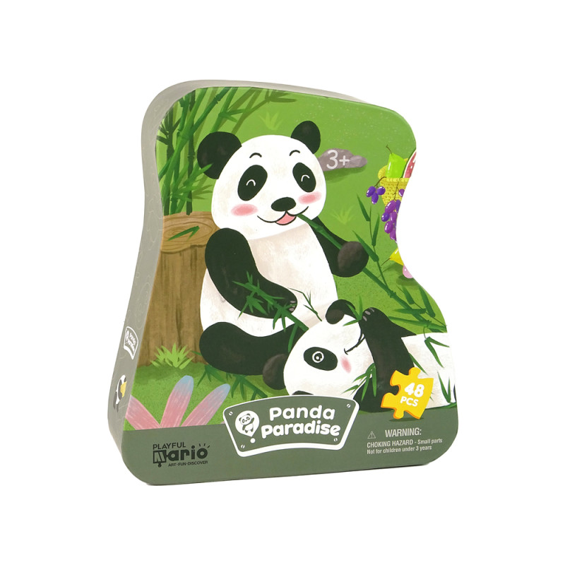 Puzzle Panda Las Bambusowy 48 Elementów