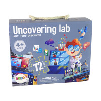 Puzzle Dla Dzieci Układanka Laboratorium Nauka 72 Elem