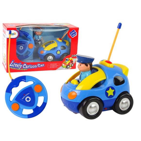 Auto Dla Malucha Policja Zdalnie Sterowane R/C Światło Dźwięk Auto Dla Malucha Policja Zdalnie Sterowane R/C Światło Dźwięk