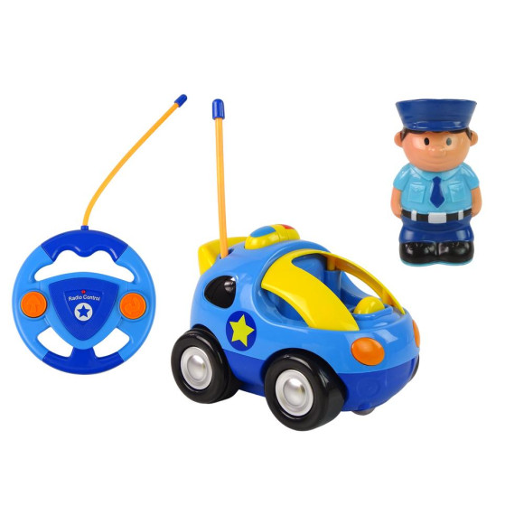 Auto Dla Malucha Policja Zdalnie Sterowane R/C Światło Dźwięk Auto Dla Malucha Policja Zdalnie Sterowane R/C Światło Dźwięk