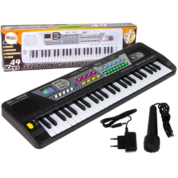 Keyboard MQ4919 Mikrofon Organki 49 Klawiszy Keyboard MQ4919 Mikrofon Organki 49 Klawiszy
