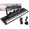 Keyboard MQ-6112 Mikrofon Uchwyt Na Nuty 61 Klawiszy Keyboard MQ-6112 Mikrofon Uchwyt Na Nuty 61 Klawiszy