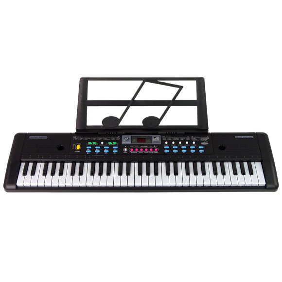 Keyboard MQ-6112 Mikrofon Uchwyt Na Nuty 61 Klawiszy Keyboard MQ-6112 Mikrofon Uchwyt Na Nuty 61 Klawiszy