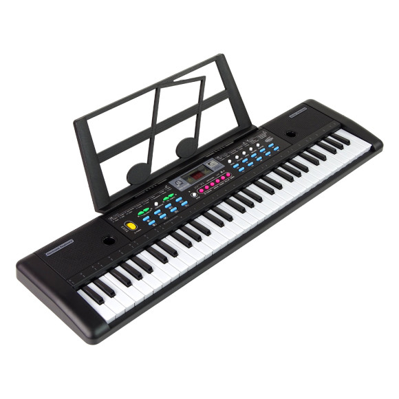 Keyboard MQ-6112 Mikrofon Uchwyt Na Nuty 61 Klawiszy Keyboard MQ-6112 Mikrofon Uchwyt Na Nuty 61 Klawiszy