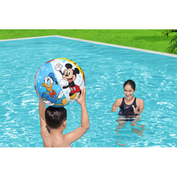 Dmuchana Piłka Plażowa Myszka Miki 51cm Bestway 91098 Dmuchana Piłka Plażowa Myszka Miki 51cm Bestway 91098