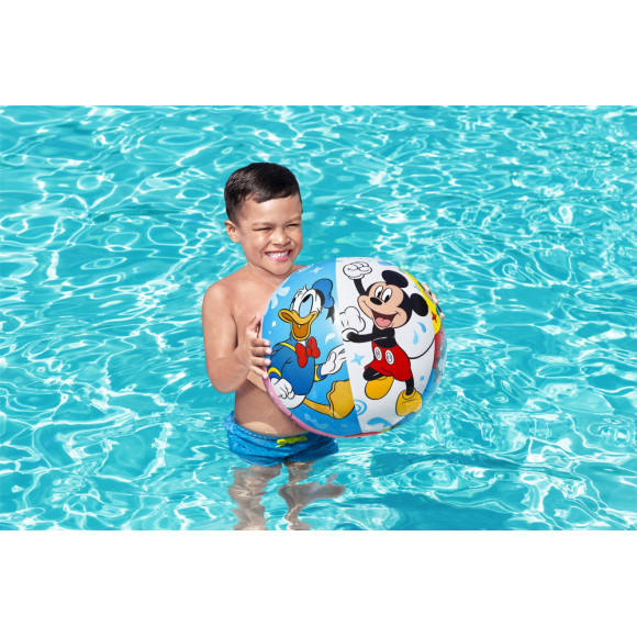 Dmuchana Piłka Plażowa Myszka Miki 51cm Bestway 91098 Dmuchana Piłka Plażowa Myszka Miki 51cm Bestway 91098