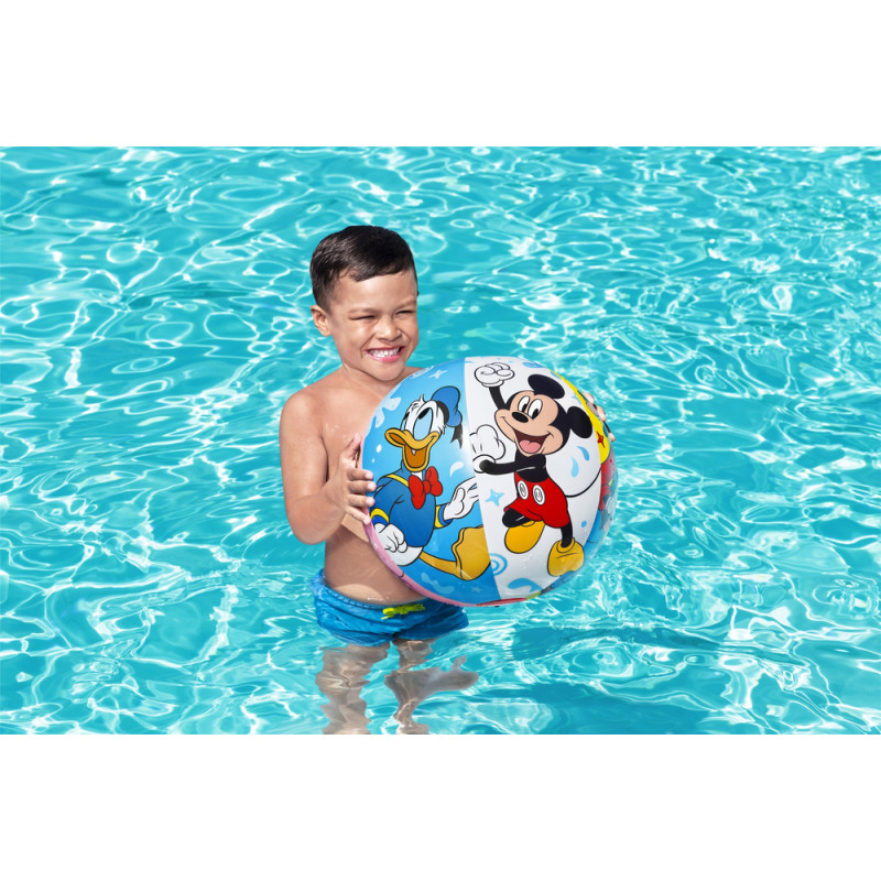 Dmuchana Piłka Plażowa Myszka Miki 51cm Bestway 91098