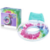 Dmuchane Koło Do Pływania Tie Dye 118 cm  Bestway 43637