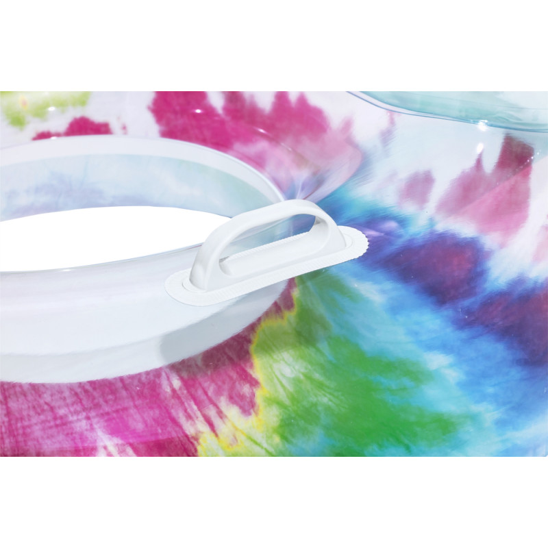 Dmuchane Koło Do Pływania Tie Dye 118 cm  Bestway 43637