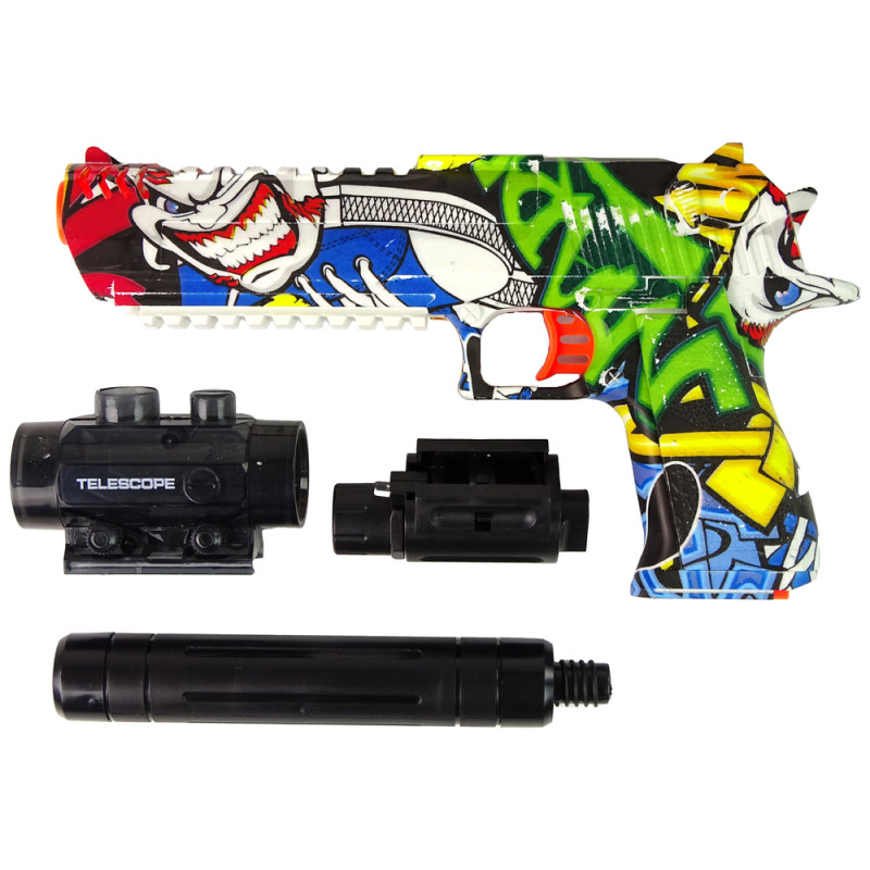 Elektryczny Laserowy Pistolet Na Bomby Kulki Wodne Ładowarka