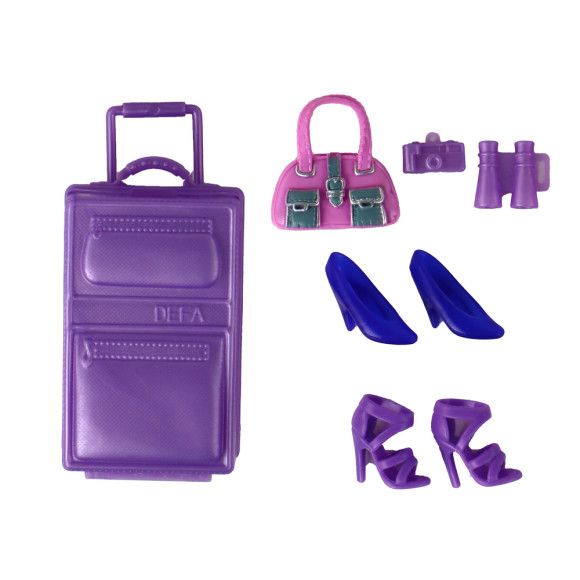 Lalka Lucy Akcesoria Walizka Księżniczka Zestaw