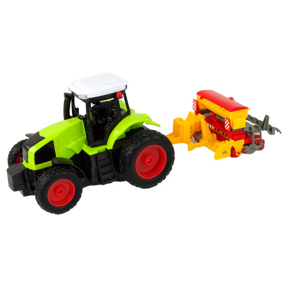 Pojazd Rolniczy Traktor Z Prasą R/C 1:16 Zielony Pojazd Rolniczy Traktor Z Prasą R/C 1:16 Zielony