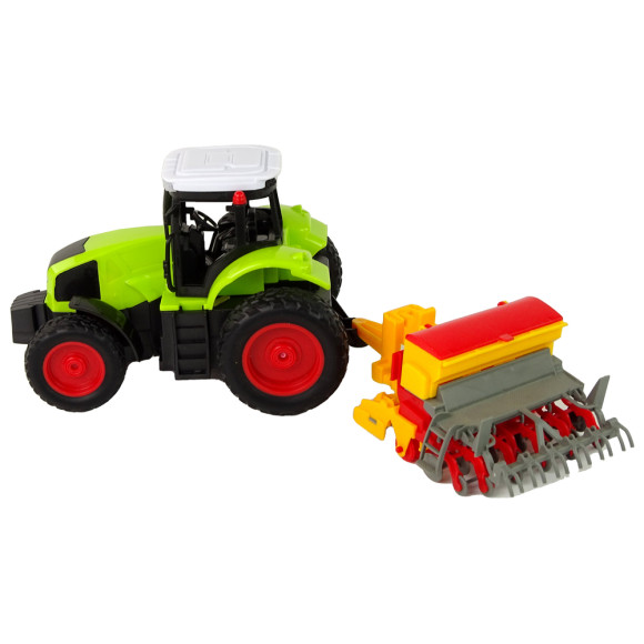 Pojazd Rolniczy Traktor Z Prasą R/C 1:16 Zielony Pojazd Rolniczy Traktor Z Prasą R/C 1:16 Zielony