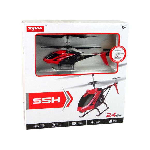 Zdalnie Sterowany Helikopter S5H SYMA Czerwony Zdalnie Sterowany Helikopter S5H SYMA Czerwony