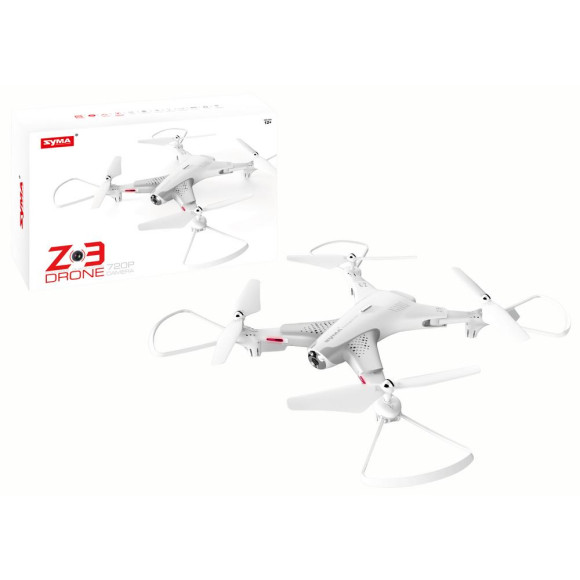 Zdalnie Sterowany Dron Z3 720P Kamera SYMA Biały Zdalnie Sterowany Dron Z3 720P Kamera SYMA Biały