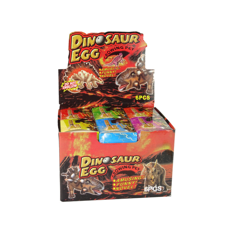 Rosnące Jajo Dinozaura 12 cm