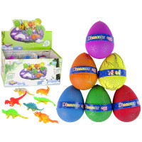 Wykluwające się Magiczne Jajko Dinozaura Rosnące 9 cm Kolory