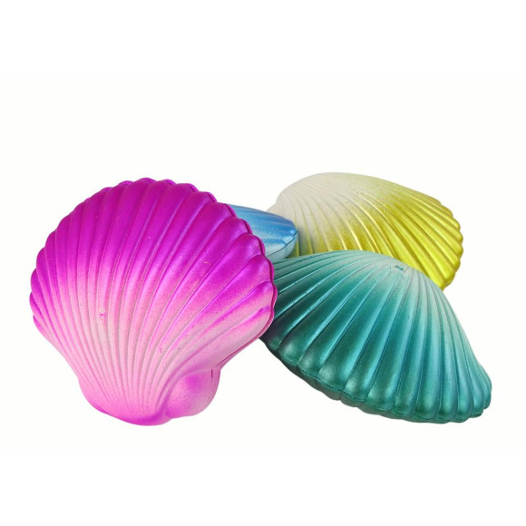 Magiczna Rosnąca Syrena w Muszli 8 cm x 6,5 cm Magiczna Rosnąca Syrena w Muszli 8 cm x 6,5 cm