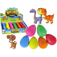 Wykluwające się Magiczne Jajko Dinozaura Rosnące 6 cm Kolory