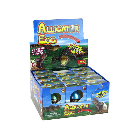 Rosnące Jajo Aligatora Krokodyla 6cm Rosnące Jajo Aligatora Krokodyla 6cm