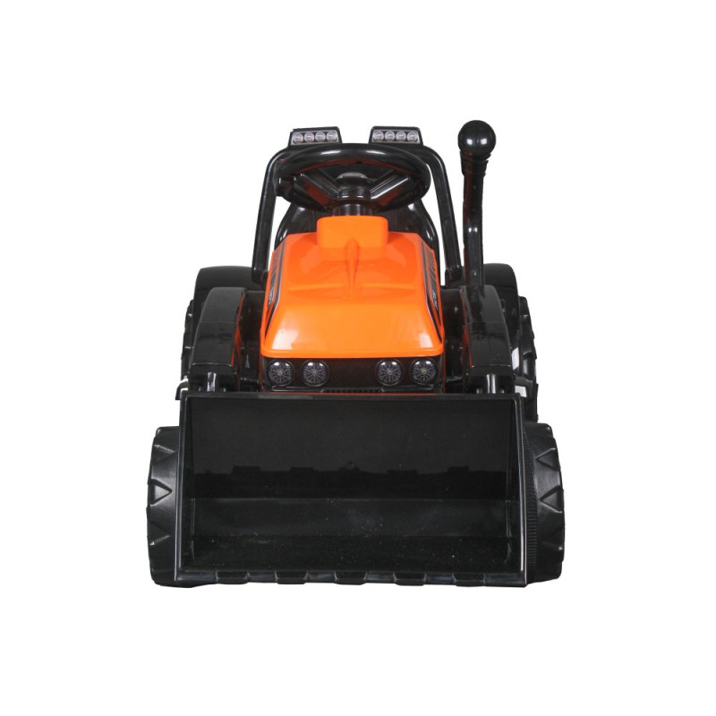 Traktor na Akumulator ZP1001B Z Łyżką Klakson Pomarańczowy