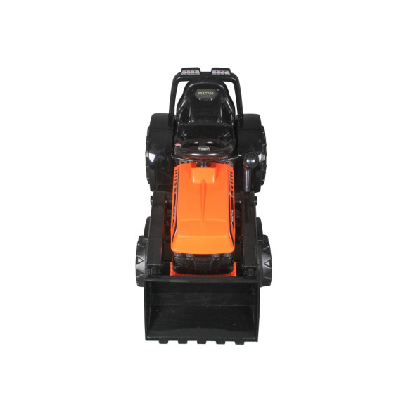 Traktor na Akumulator ZP1001B Z Łyżką Klakson Pomarańczowy