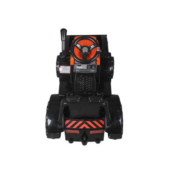 Traktor na Akumulator ZP1001B Z Łyżką Klakson Pomarańczowy