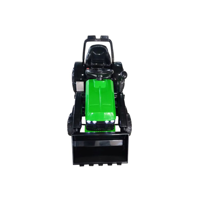 Traktor na Akumulator ZP1001B Z Łyżką Klakson Zielony