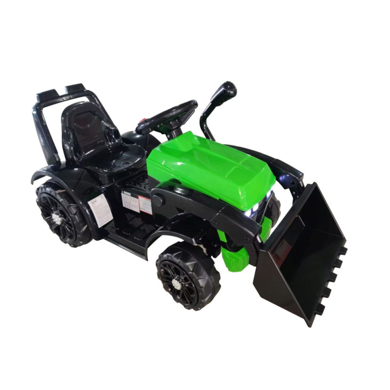 Traktor na Akumulator ZP1001B Z Łyżką Klakson Zielony