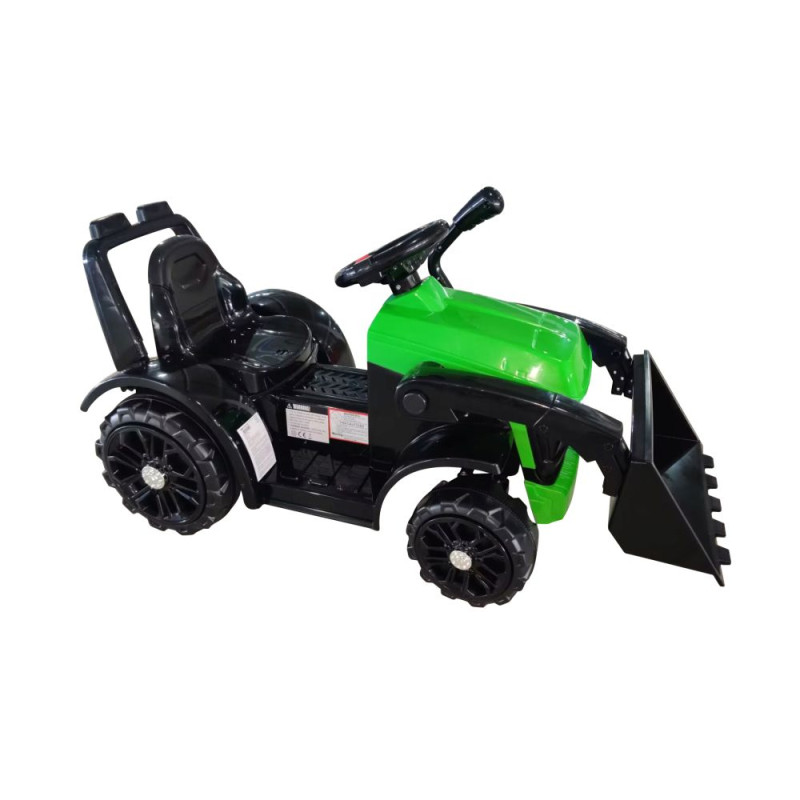 Traktor na Akumulator ZP1001B Z Łyżką Klakson Zielony