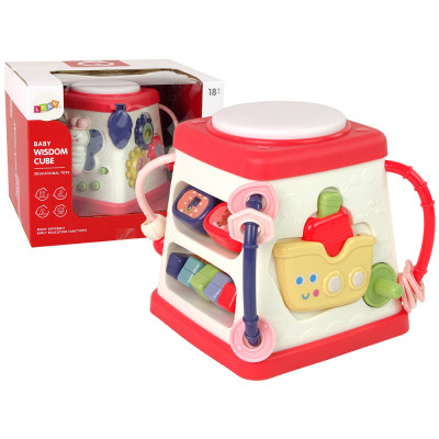 Kostka Edukacyjna Dla Niemowląt Wesołe Melodie Światła Motyl