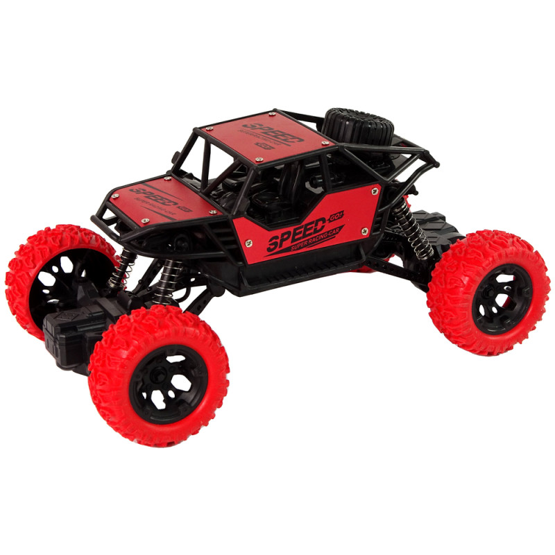 Auto Zdalnie Sterowane Terenowe R/C 1:18 Czerwone