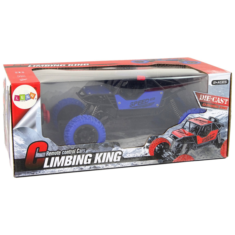 Auto Zdalnie Sterowane Terenowe R/C 1:18 Niebieskie.